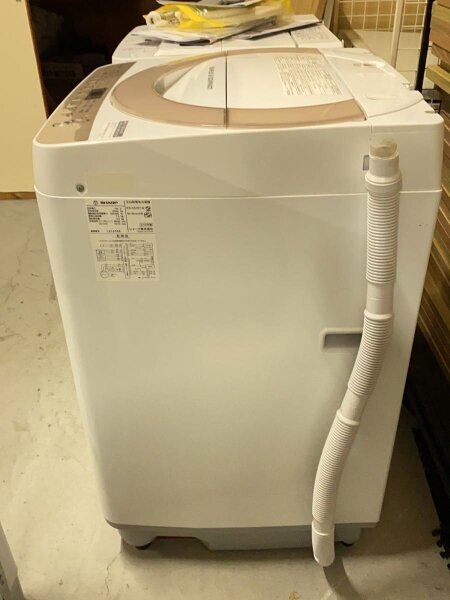 2018年製 SHARP 洗濯機 ES-KS70T-N シャープ 7kg 【公式通販】