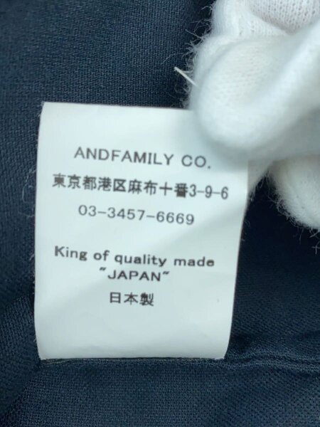 AND FAMILY(アンドファミリー) / セットアップ/L/コットン/BLK 