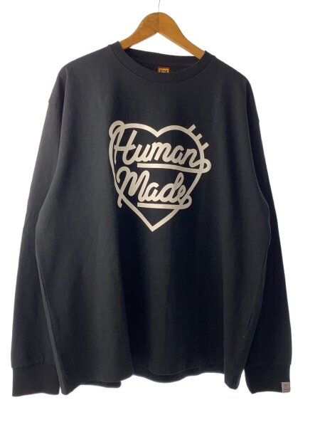 HUMAN MADE(ヒューマンメイド) / 長袖Tシャツ/XXL/コットン/BLK 
