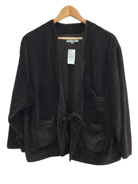 Evisen Skateboards ベロアカーディガン 黒L Evisen Skateboards ゑ