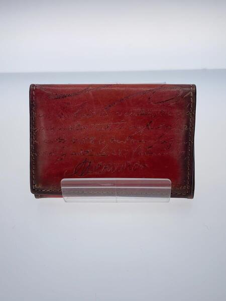 ベルルッティ Berluti カードケース 名刺入れ 赤 レッド（赤）系