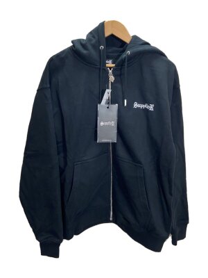 SUPPLIER(サプライヤー) / パーカー/XL/コットン/BLK/ライトストーン