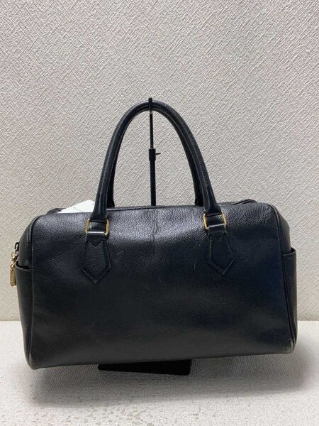 YVES SAINT LAURENT(イヴサンローラン) / ボストンバッグ/レザー/BLK