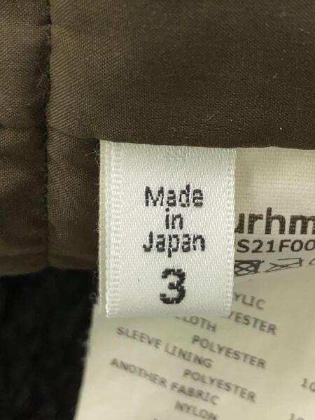 BLURHMS(ブラームス) / フリースジャケット/3/ウール/KHK/BHS21F004