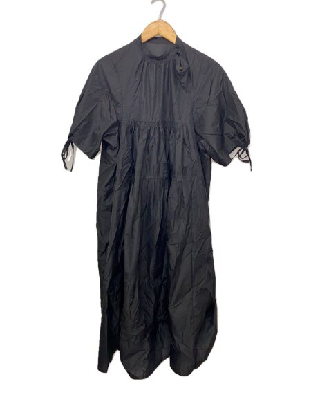 nagonstans ブラック ロングワンピース Sサイズ｜ブラック