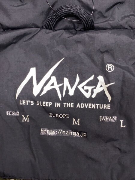 NANGA(ナンガ) / ダウンジャケット/L/ナイロン/BLK/無地/ND2341-1A502
