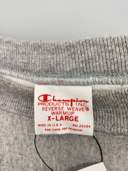 Champion(チャンピオン) / REVERSE WEAVE/赤単色タグ復刻/USA製 