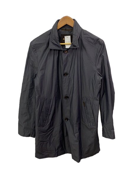 ムーレー ステンカラーコート 未使用 ムーレー MooRER ダークネイビー