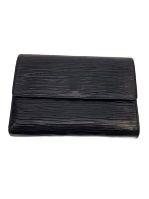 美品✨大特価のためお値下げ不可❣️ルイヴィトン　二つ折り財布　エピ　ブラック お値下げ不可✨ルイヴィトン✨ブラック✨長財布✨財布✨エピ✨二つ折り