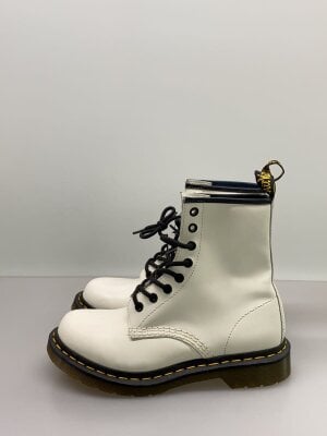 Dr.Martens / レースアップブーツ/24cm/WHT/レザー/11822 Dr.Martens(ドクターマーチン) / レースアップブーツ/24cm/WHT/レザー