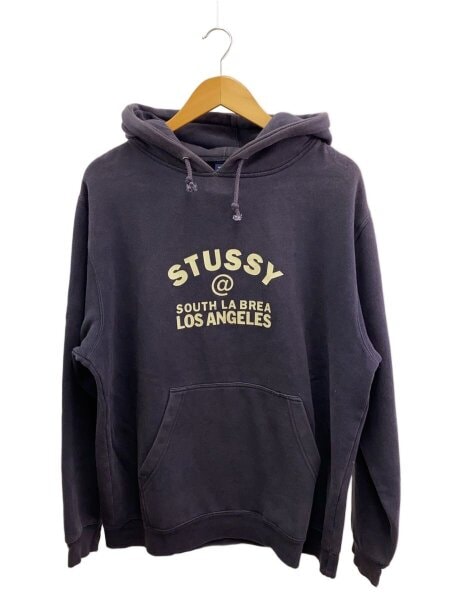 STUSSY(ステューシー) / パーカー/L/コットン/NVY/プリント