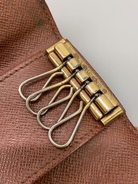 LOUIS VUITTON / ミュルティクレ4_モノグラム・キャンバス/PVC/BRW/メンズ LOUIS VUITTON(ルイヴィトン) / ミュルティクレ4_モノグラム