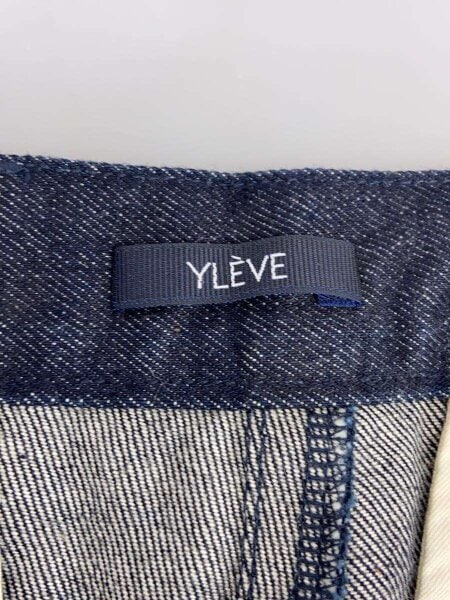 YLEVE / ストレートパンツ/40/コットン/IDG/無地/170-2140053 YLEVE(イレーヴ) / ストレートパンツ/40/コットン/IDG/無地/170