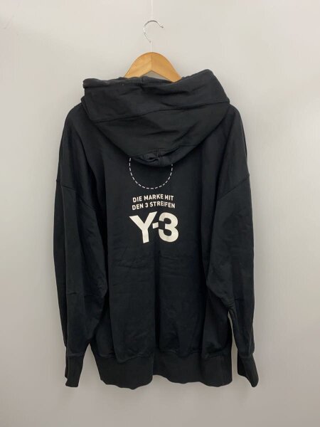 Y-3(ワイスリー) / 18AW/Stacked Logo Hoodie/パーカー/XL/コットン 