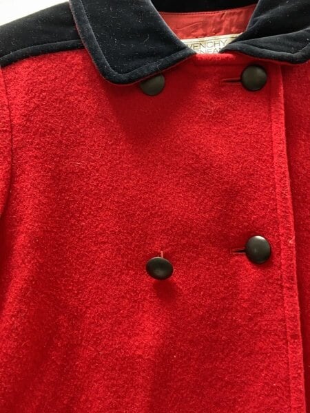 GIVENCHY(ジバンシィ) / コート/130cm/ウール/RED/無地 | 中古品の販売