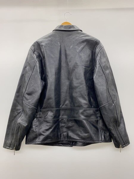 AVIREX(アヴィレックス) / シングルライダースジャケット/XL/牛革/BLK 