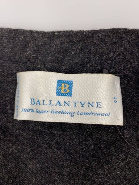 BALLANTYNE(バランタイン) / スコットランド製/カーディガン(厚手)/40