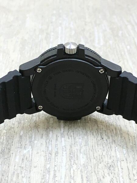 LUMINOX(ルミノックス) / クォーツ腕時計/アナログ/ラバー/ブラック/XS