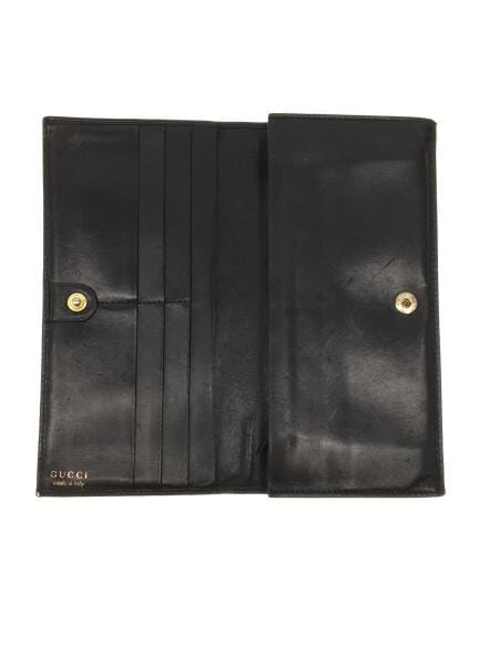 GUCCI(グッチ) / 長財布/レザー/ブラック/ホースビット/035・2888 