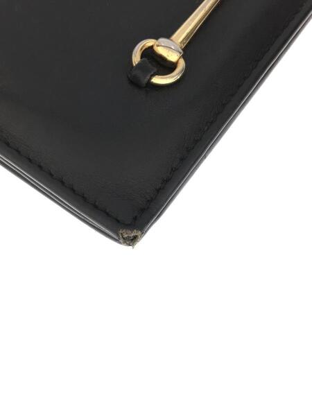 GUCCI(グッチ) / 長財布/レザー/ブラック/ホースビット/035・2888 