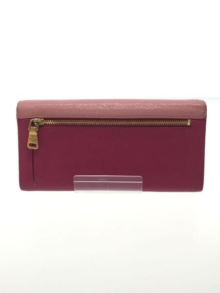 MIU MIU(ミュウミュウ) / 長財布/レザー/ピンク/レディース/5M1109 