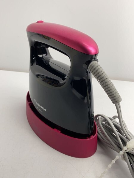Panasonic 衣類スチーマー ピンクブラック NI-FS340-PK Panasonic