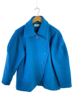 ヘリンドットサイ　HERIN.CYE　ラウンドボディウールコート　ブルー HeRIN.CYE（ヘリンドットサイ）の「Round body wool coat ラウンド