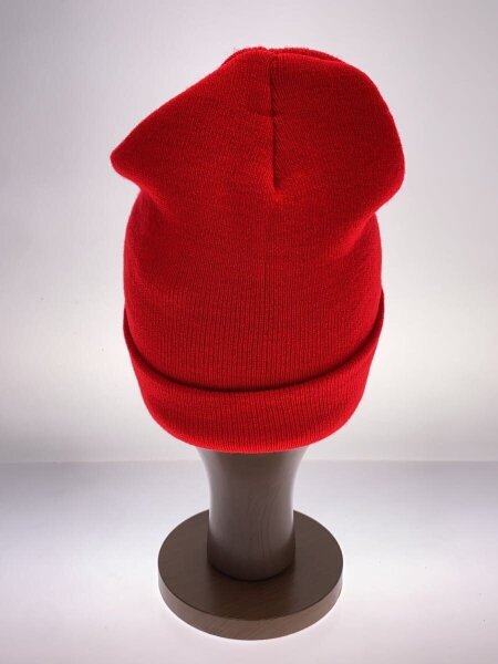 CHROME HEARTS 赤 ニット帽 ＋CHROME HEARTS＋ 3 セメタリー クロス レッド 赤 ニット帽 (CHROME