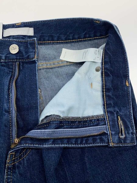 MOUSSY(マウジー) / ボトム/1/デニム/IDG/010IA311-4121/TUCK WIDE