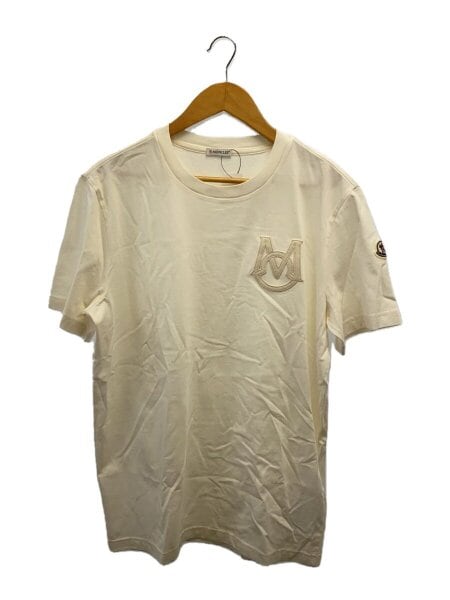 MONCLER(モンクレール) / Tシャツ/L/コットン/WHT/C-SCOM-24-55255-L