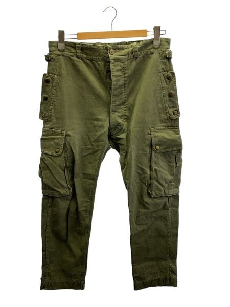FRENCH MILITARY◇カーゴパンツ/33/コットン/KHK FRENCH MILITARY