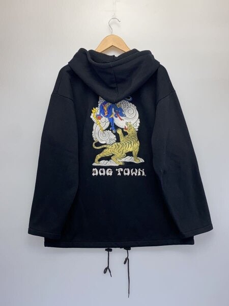 DOG TOWN(ドッグタウン) / ジップパーカー/XO/コットン/BLK/DTA-1262