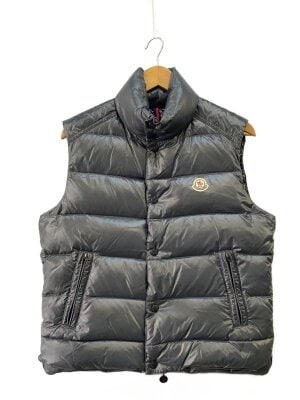 moncler ダウンベスト MONCLER(モンクレール) / ダウンベスト/1/--/GRY | 古着の販売・通販