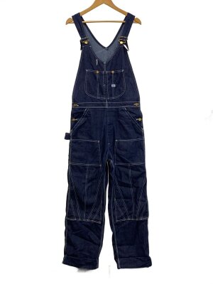 Lee(リー) / 50s vintage overall ロングL 斜体e ヒッコリー