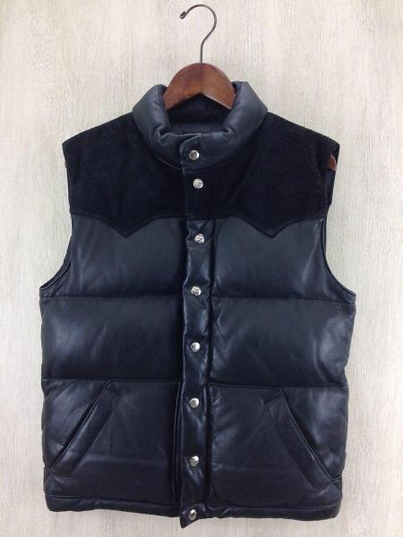 新品JOE McCOY(ジョーマッコイ) ダウンベストメンズブラック黒38