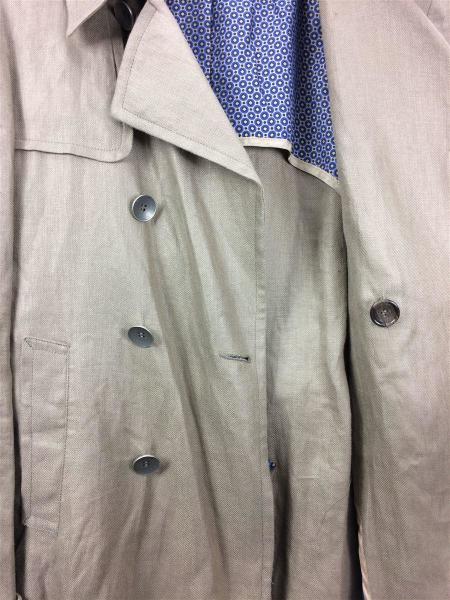 タリアトーレ TAGLIATORE JEREMY リネン トレンチ