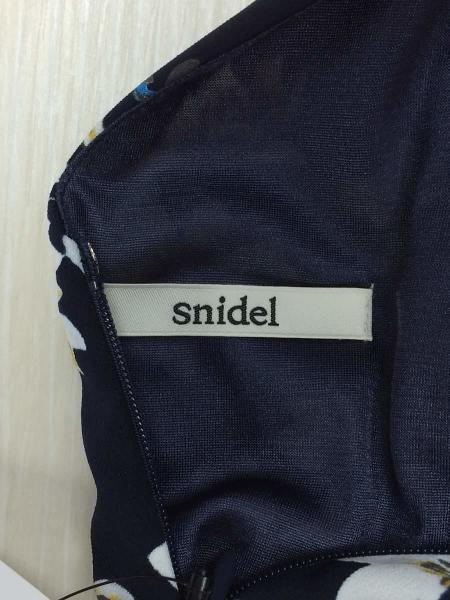 SNIDEL(スナイデル) / ノースリーブワンピース/1/ポリエステル/NVY/花