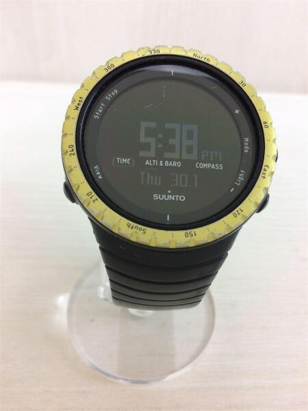SUUNTO(スント) / CORE/コア/クォーツ腕時計/デジタル/ラバー/ブラック 