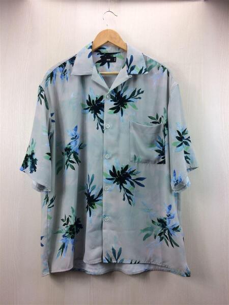 Hare ハレ オープンカラーシャツ アロハシャツ 花柄 ショートスリーブ 半袖シャツ M ポリエステル グレー セカンドストリート 衣類 家具 家電等の買取と販売ならセカンドストリート お問い合わせ番号