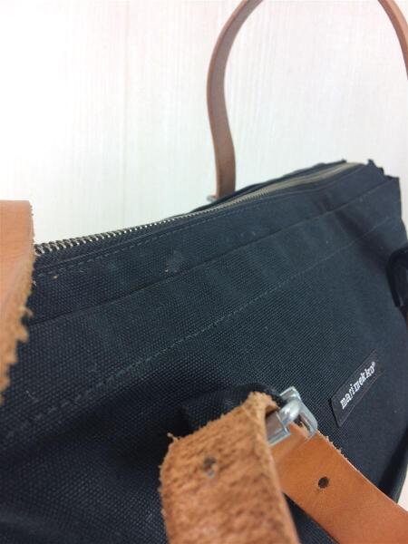 marimekko(マリメッコ) / リュック/キャンバス/BLK/無地/ブラック/黒  