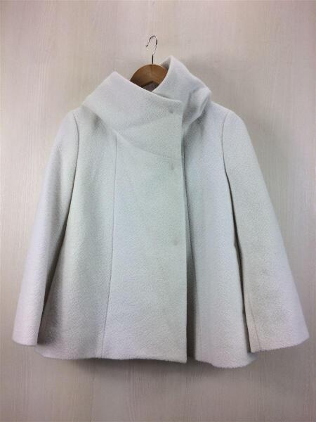 ANAYI アンゴラ フードコート 38 グレー 873 ANAYI アナイ アンゴラ