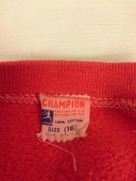 Champion(チャンピオン) / レディース/60s/ランタグ/スウェット 