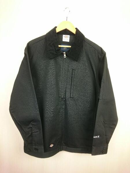 ROARK REVIVAL ロアークリバイバル 20SS DICKIES EISENHOWER JACKET ジャケット ブラック コラボ L コットン 古着の販売・通販なら