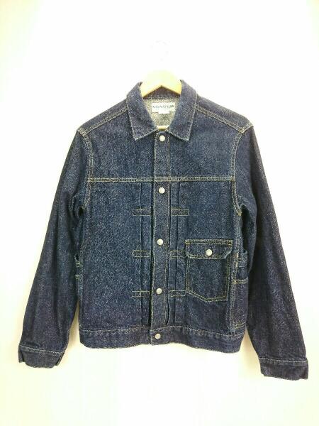 SASSAFRAS(ササフラス) / GARDENER R JACKET 14oz DENIM/Gジャン/M 