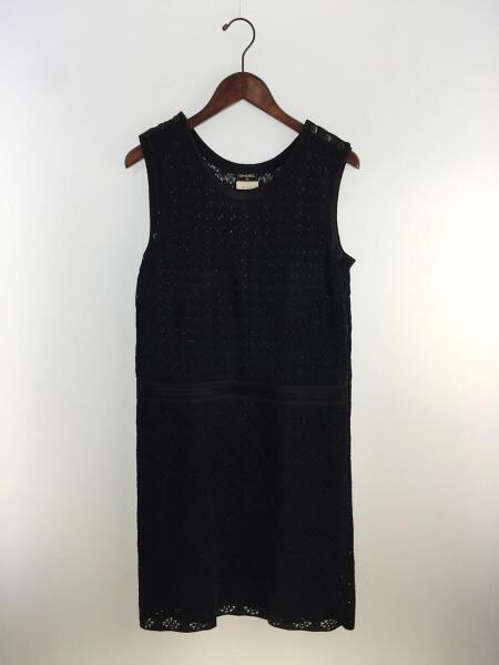 CHANEL ノースリーブワンピース 38 黒