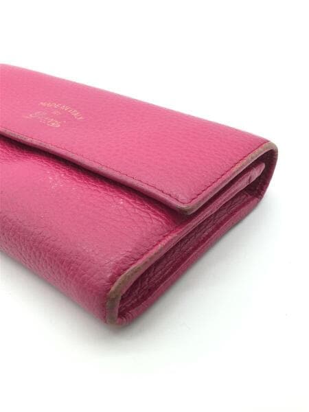 GUCCI GGロゴ ピンク レザー 長財布 GUCCI(グッチ) / 長財布/レザー/PNK/無地/レディース/354496・2149