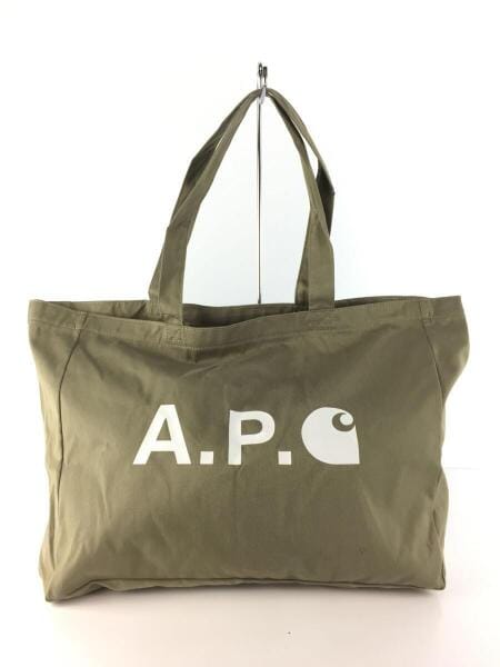 A.P.C.(アーペーセー) / ×Carhartt/トートバッグ/コットン/カーキ 