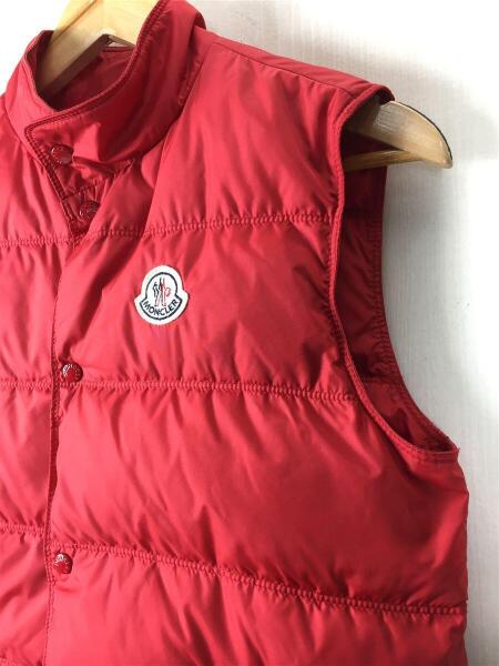 MONCLER(モンクレール) / ダウンベスト/--/ナイロン/RED/レッド/赤 