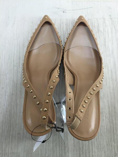 YELLO(イエロー) / パンプス/XL/ベージュ/レザー/スタッズ/ミュール  