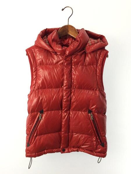 BURBERRY ブラックレーベル ダウンベスト 赤 M